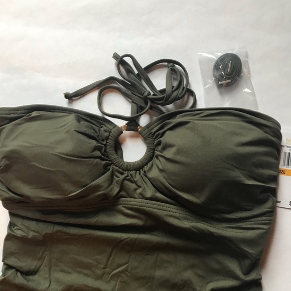 Michael Michael Kors Tankini Set Olive - Picture 3 of 9